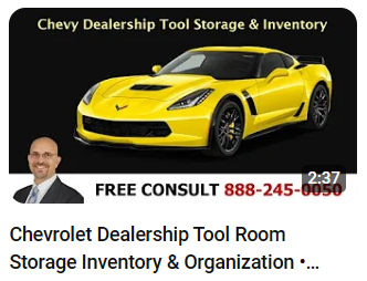 Chevrolet Dealership Tool Room Storage