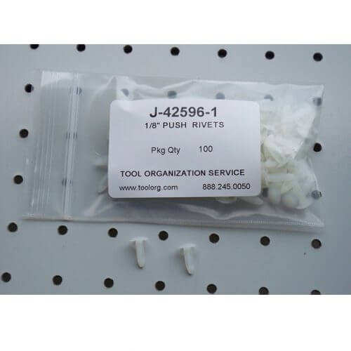 J-42596-1 <br/> 1/8 in. Rivets <br/> 100 Pk